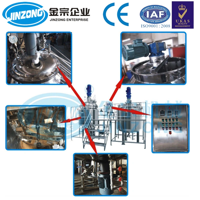 Jinzong Jya Full Automatic Shampoo Making Machine, Shampoo Production Line Mixing Equipment