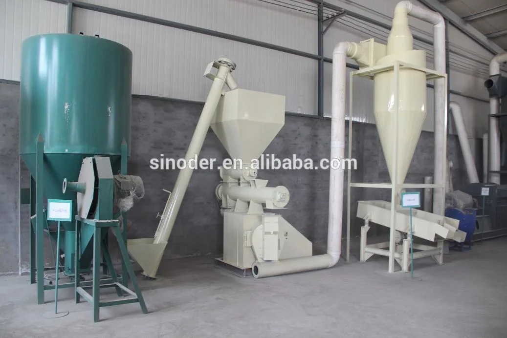 Floating Fish Feed Pellet Machine Catty Feed Pellet Mill Animal Feed Production Line Poultry Feed Machine Feed Processing Plant