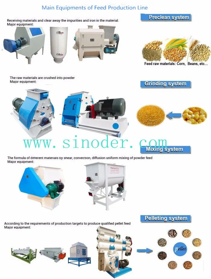 Animal Feed Pellet Machine Pets Food Processing Plant