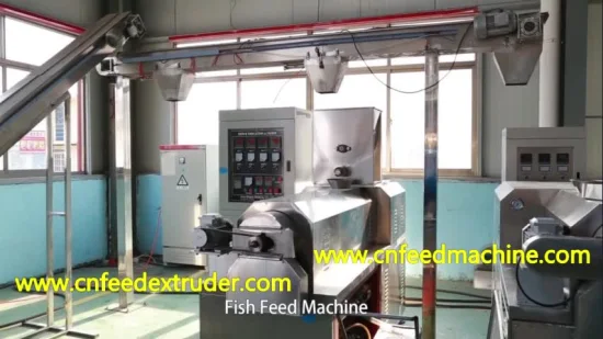 Wels-Fisch-Futter-Extruder-Maschinen-Fisch-Pellet-Maschinen-Anlage